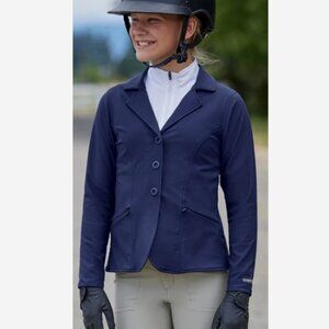 KERRITS Girls M 8-10 Navy Blue Show Coat Kids